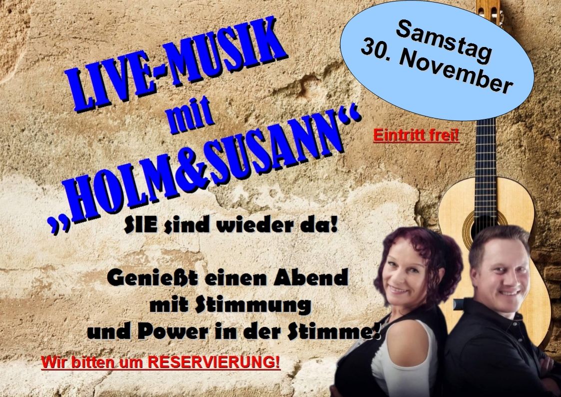 HOLM & SUSANN live in der Hex!