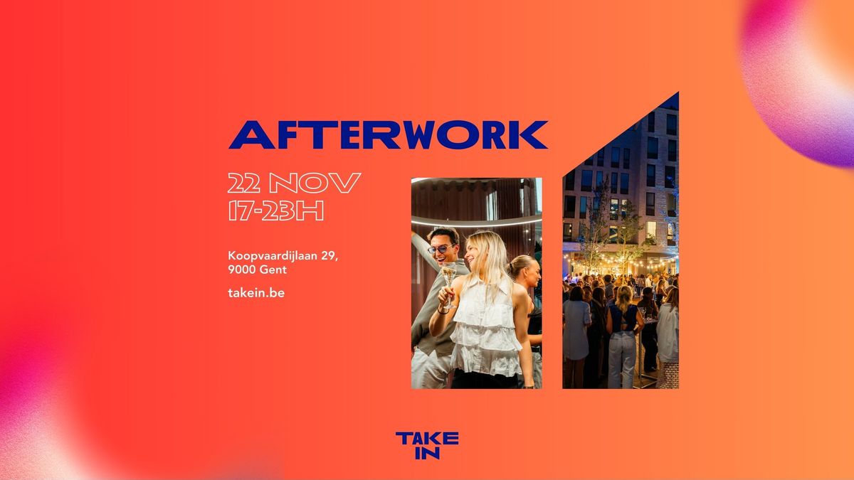 22\/11 - Afterwork drinks at TAKE IN with TOPSYSTEM