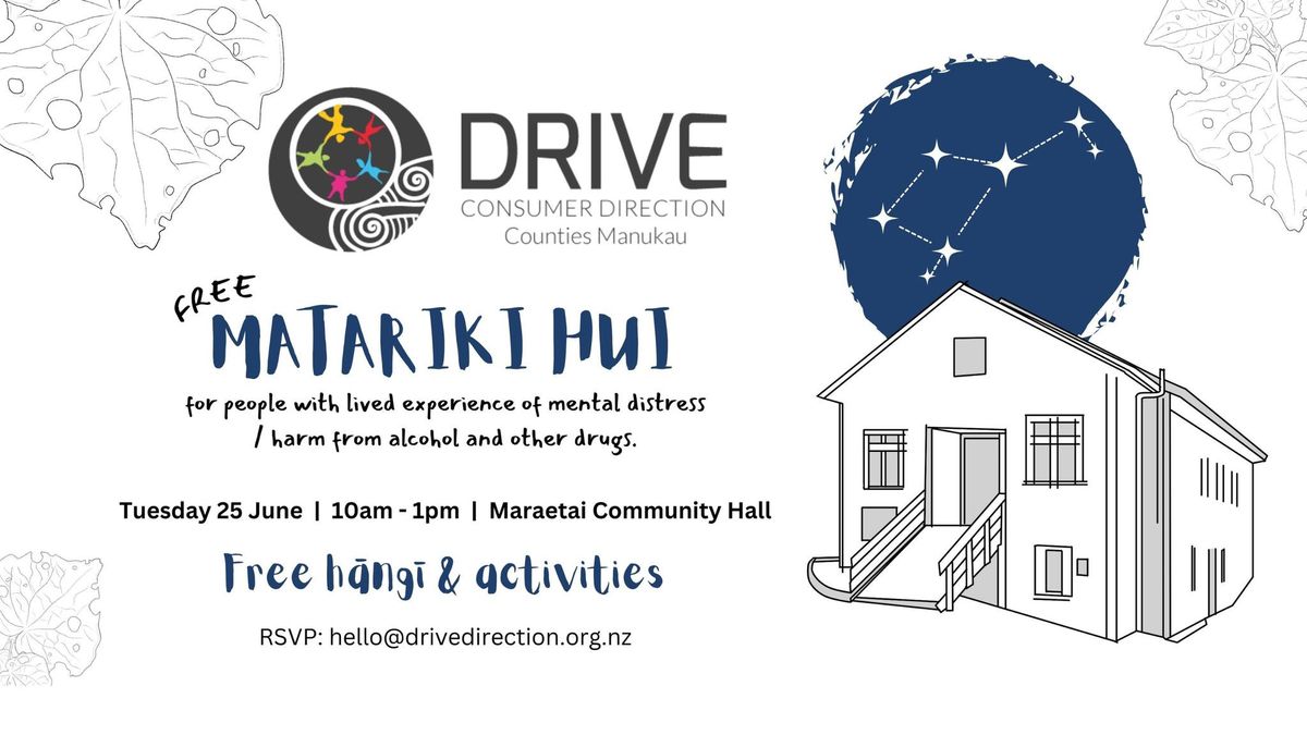 DRIVE's Matariki Hui