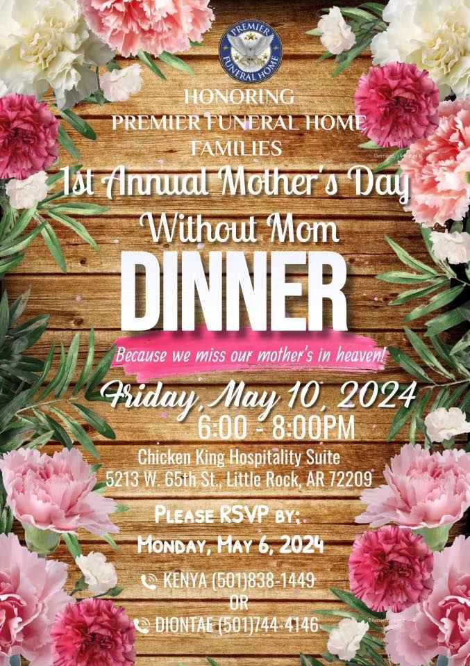Mother's Day Without Mom Dinner