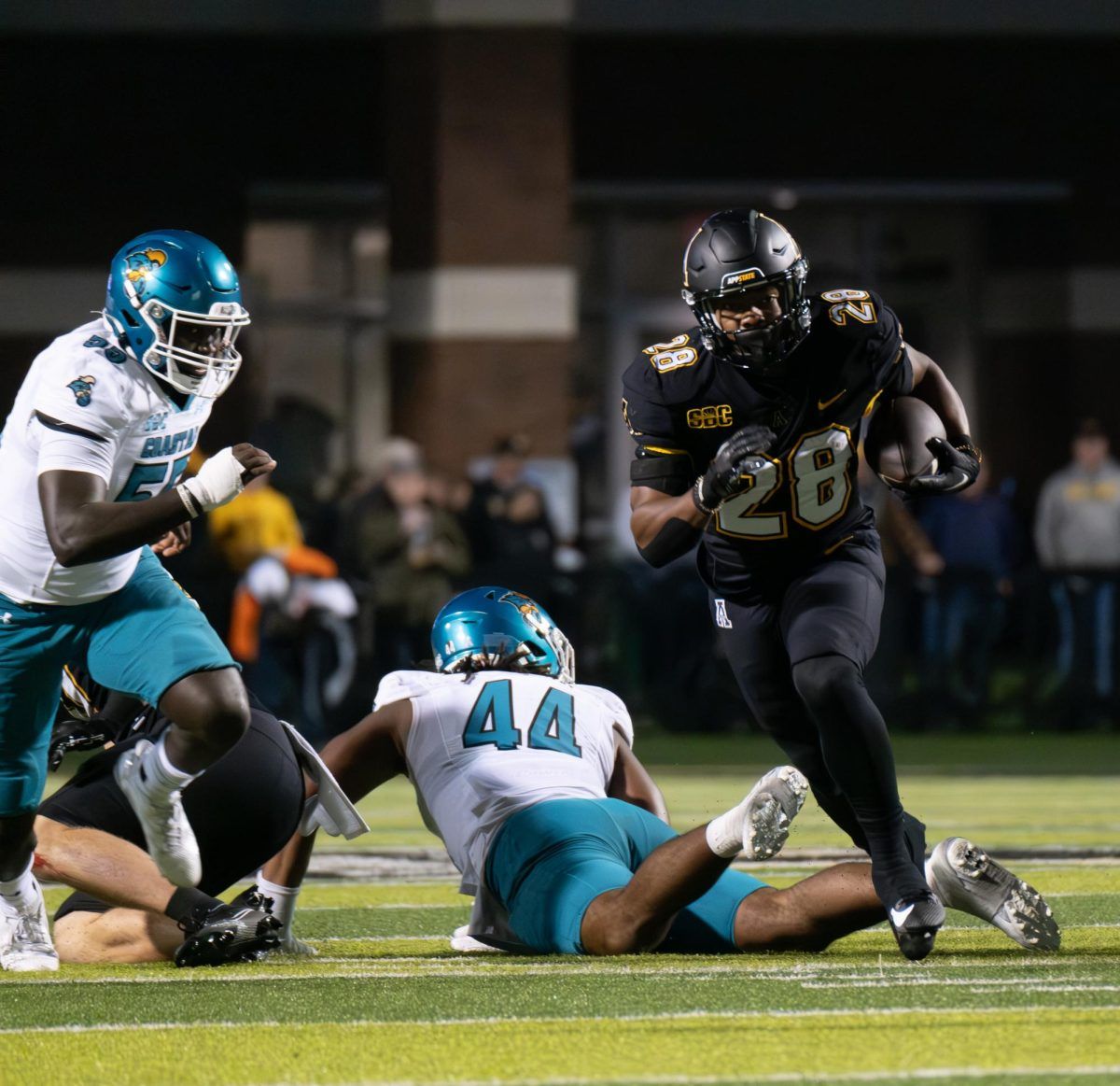 Costal Carolina Chanticleers at Appalachian State Mountaineers Football at Kidd Brewer Stadium