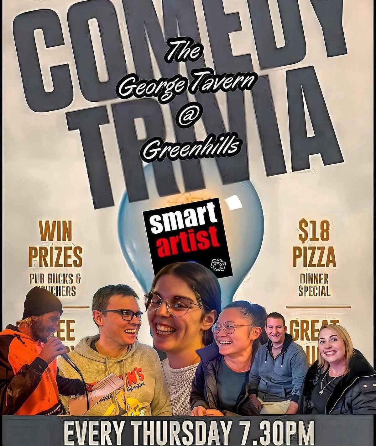 Comedy Trivia @ The George Tavern Greenhills