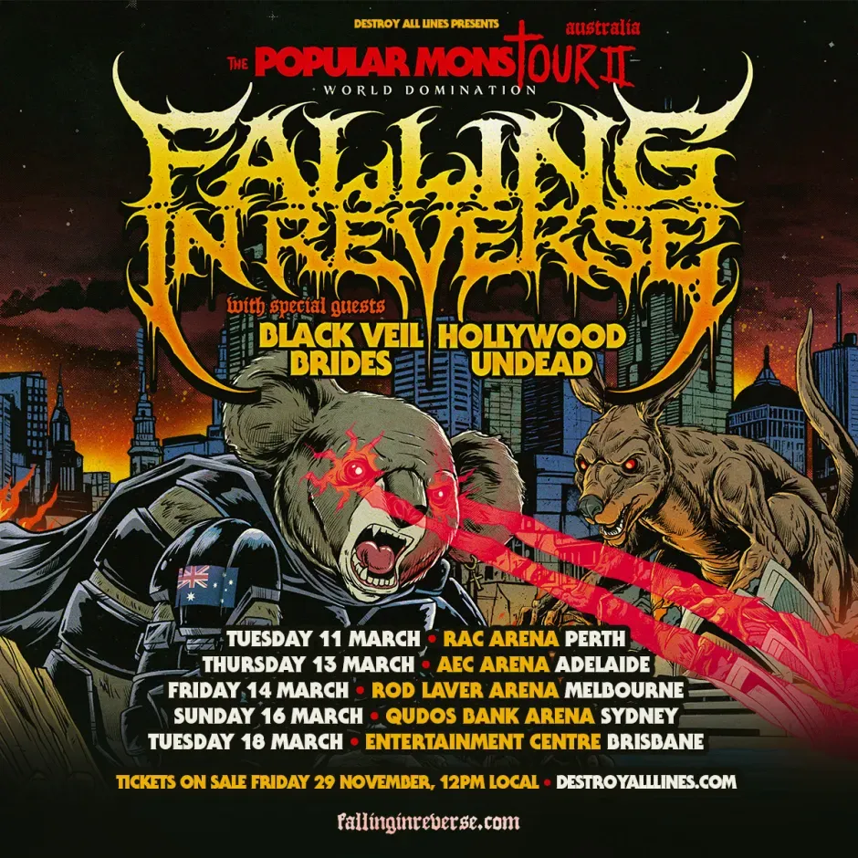 Falling In Reverse at Moody Center ATX