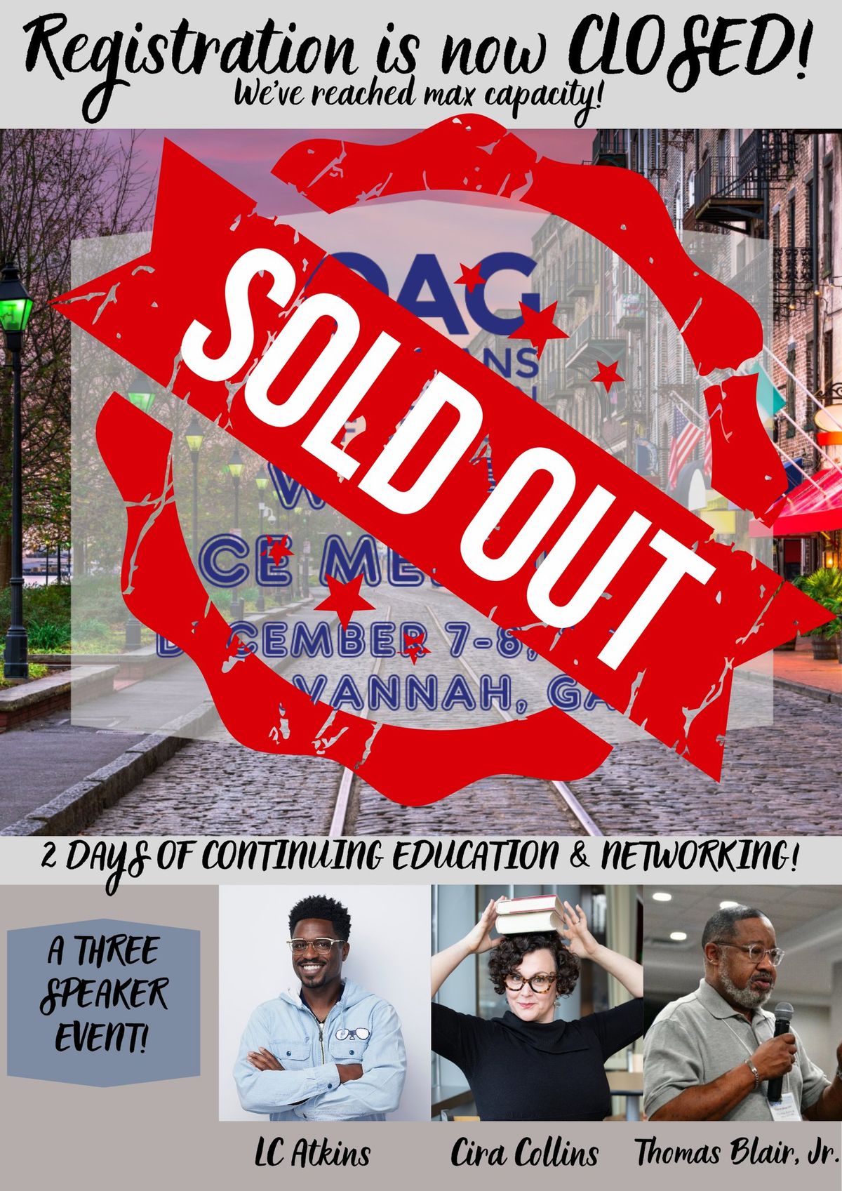 ****SOLD OUT****2024 OAG Winter Continuing Education Meeting