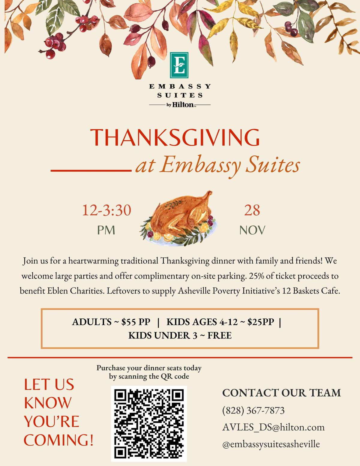 Thanksgiving @ Embassy Suites