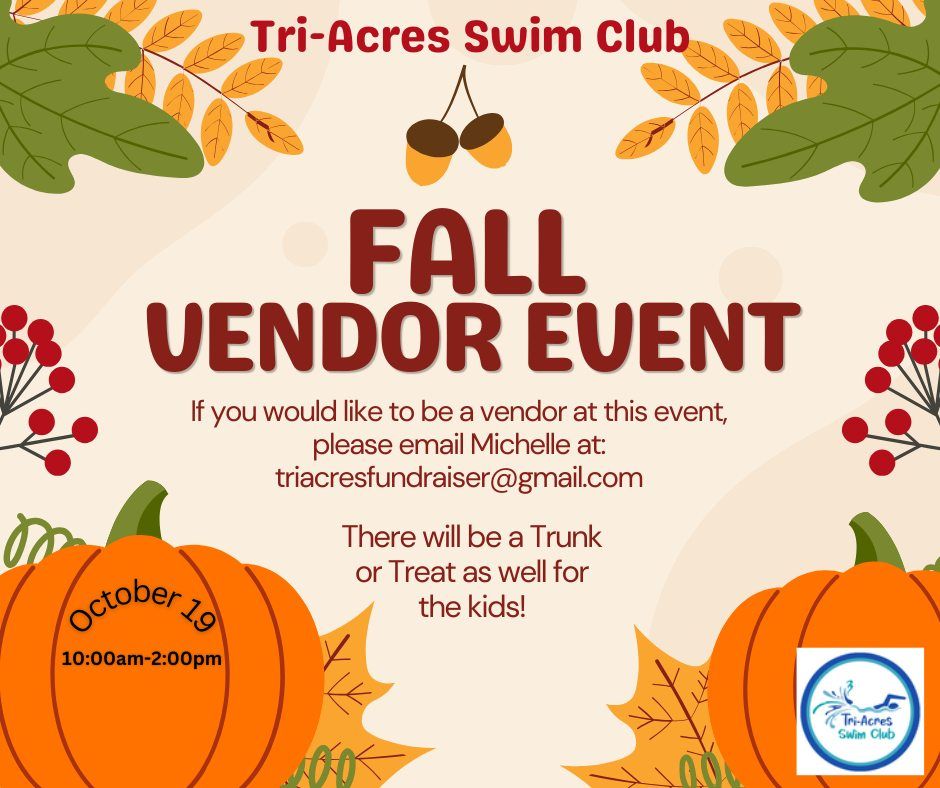 Fall Vendor Event