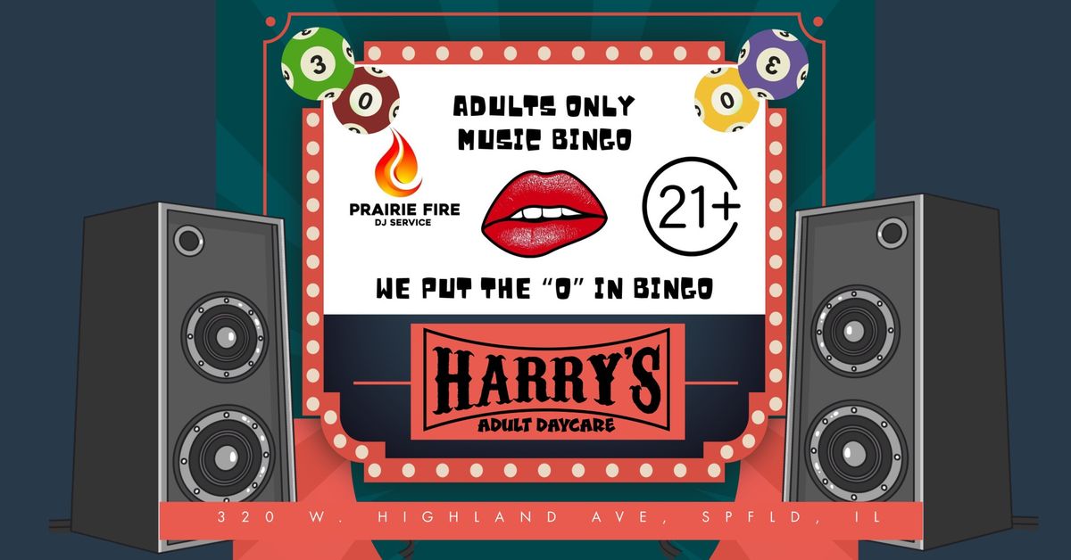 FREE ADULT Music Bingo at Harry's Adult Daycare