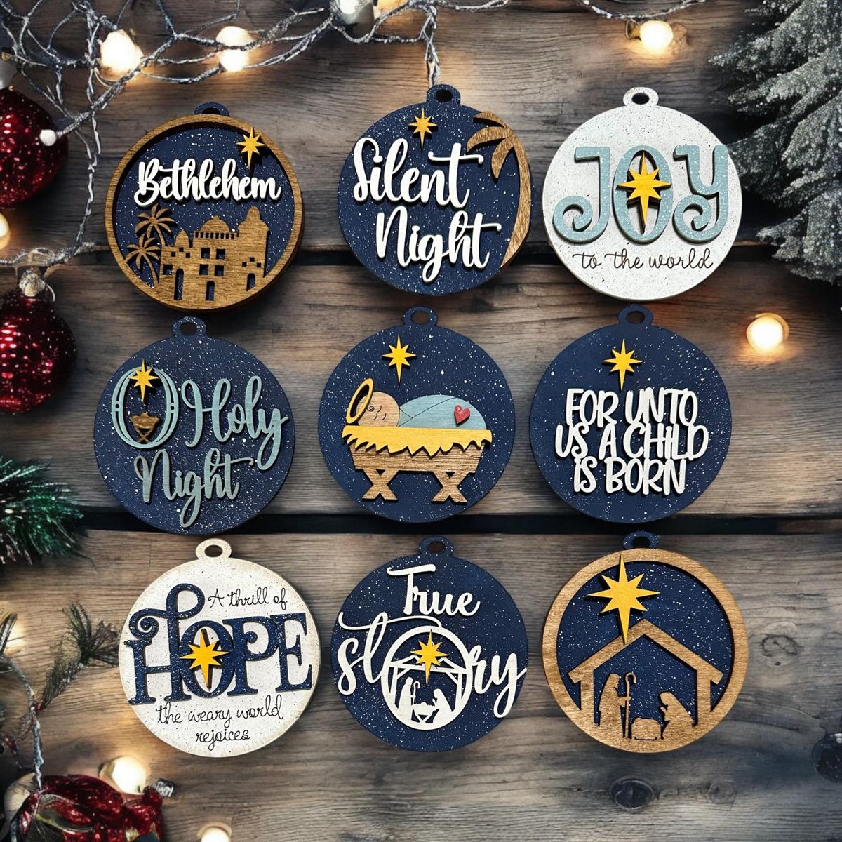 DIY Ornament Bar