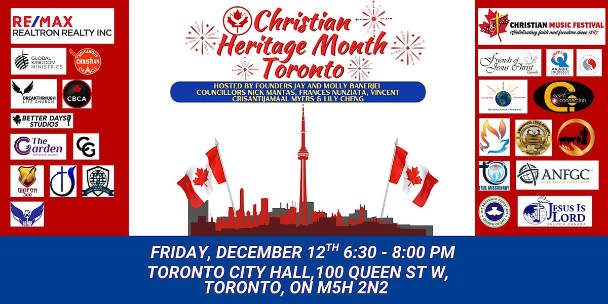 Christian Heritage Month Toronto Celebration