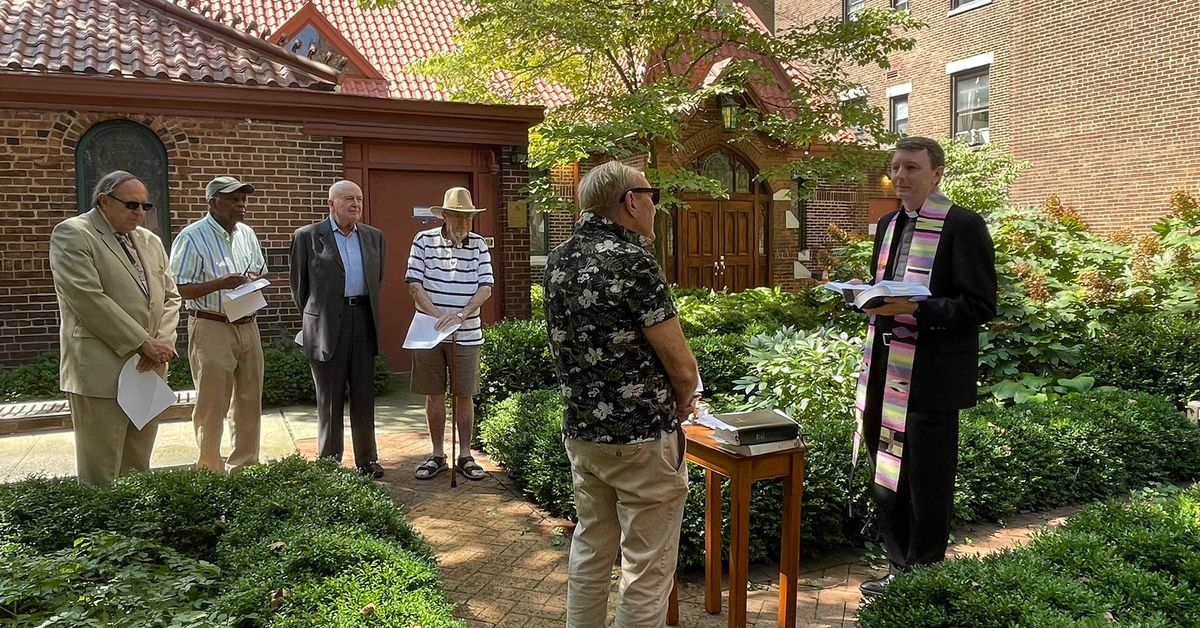 WEDNESDAY, SEPTEMBER 18, 2024 at 12:00 Noon HOLY EUCHARIST IN THE GARDEN at Christ & Saint Stephen\u2019s