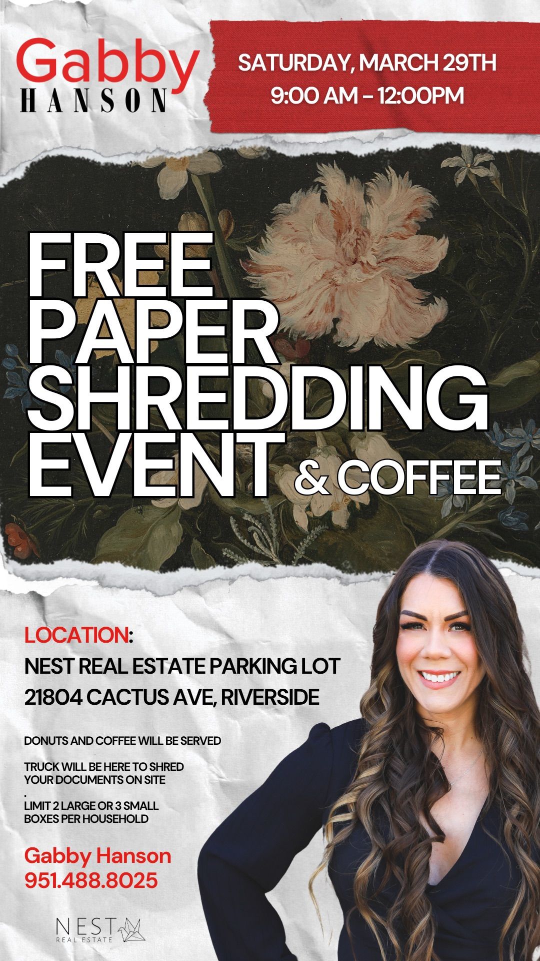 Free Community Paper Shredding Event (By popular demand, 11th Bi-Annual)