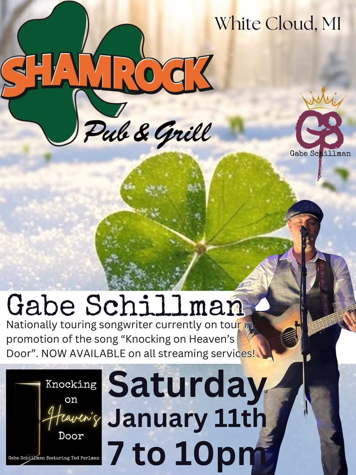 the Shamrock presents: Gabe Schillman LIVE