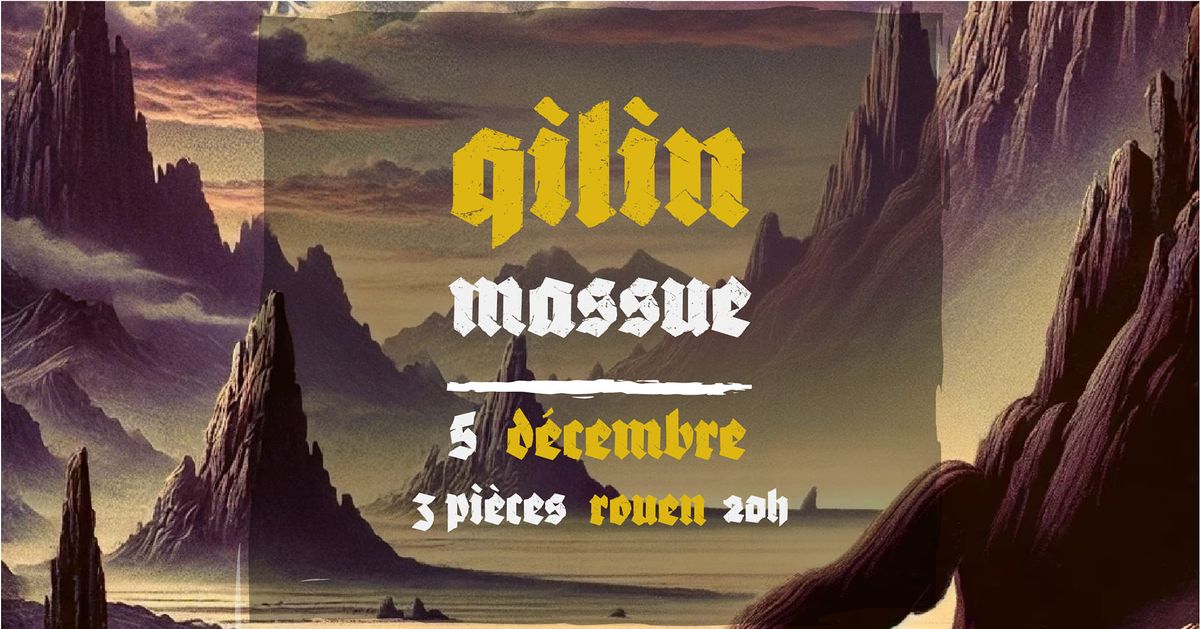 QILIN x MASSUE - Le 3 Pi\u00e8ces