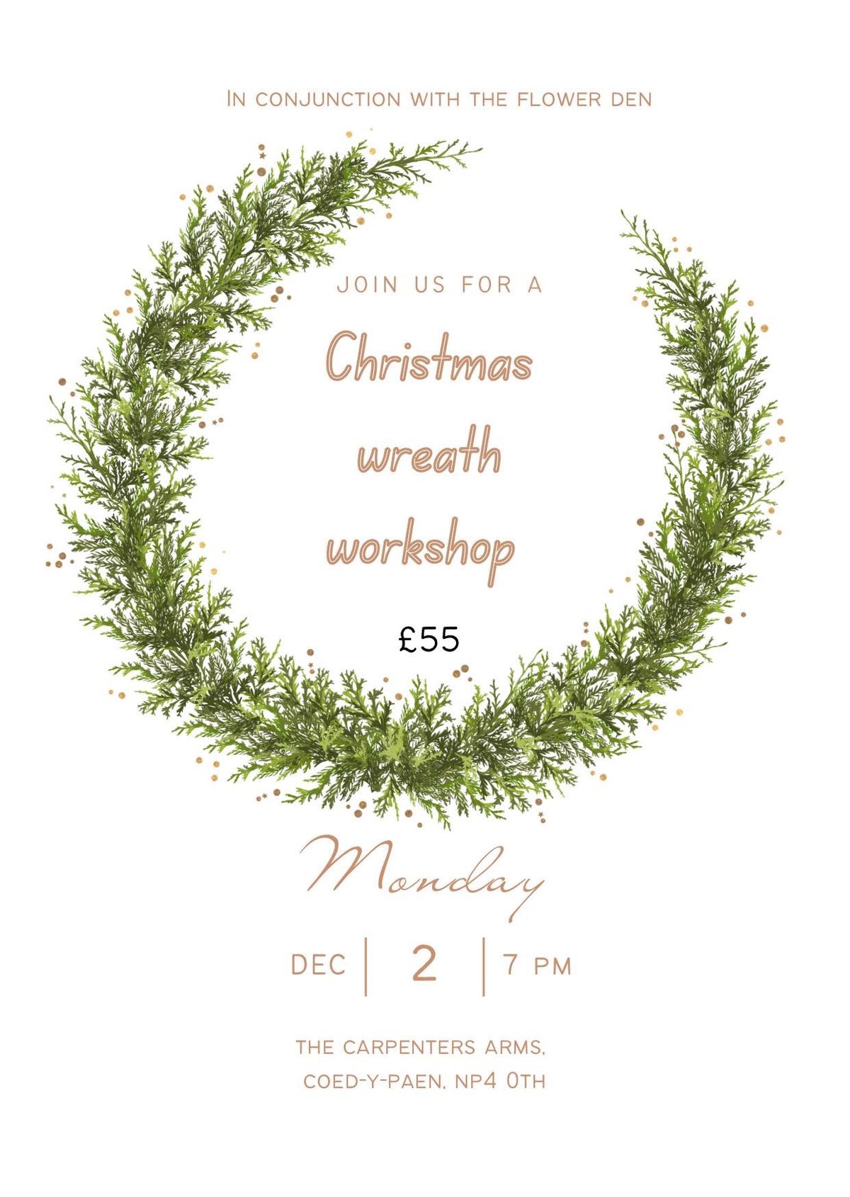 Christmas Wreath Workshop