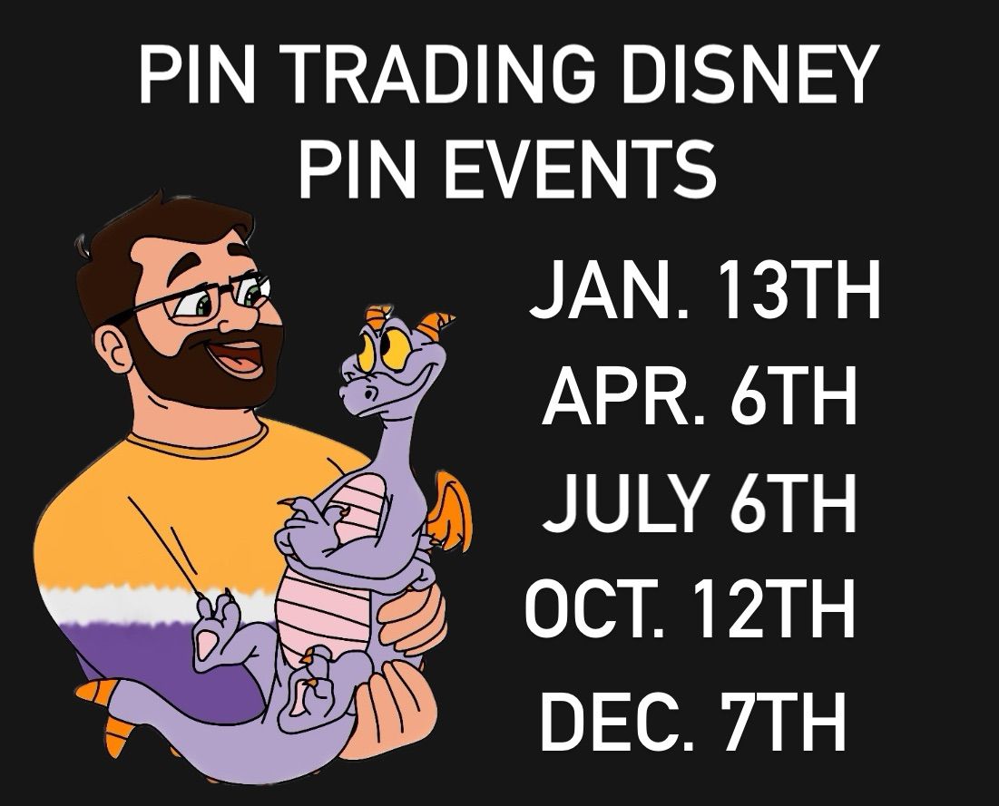 Pin trading Disney pin event