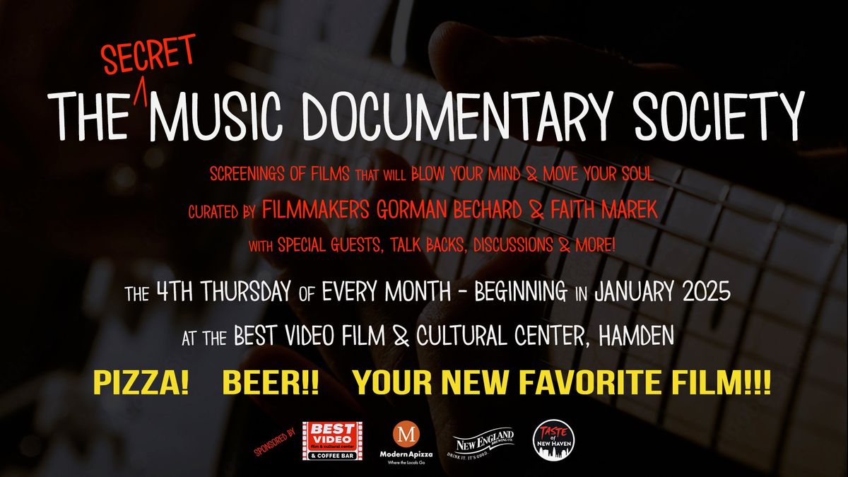 THE SECRET MUSIC DOCUMENTARY SOCIETY