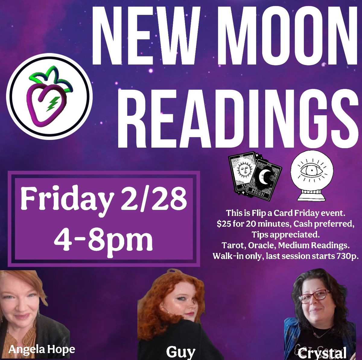 Flip a Card Friday- New Moon Edition!  