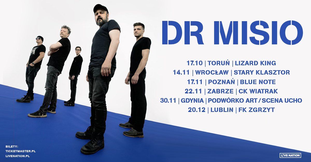 DR MISIO - Official Event \u2013 14.11.2024 \u2013 Stary Klasztor, Wroc\u0142aw