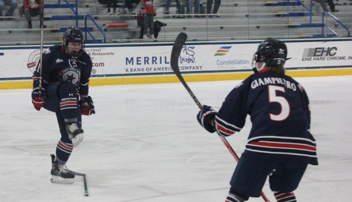 Robert Morris Colonials at Mercyhurst Lakers Womens Hockey