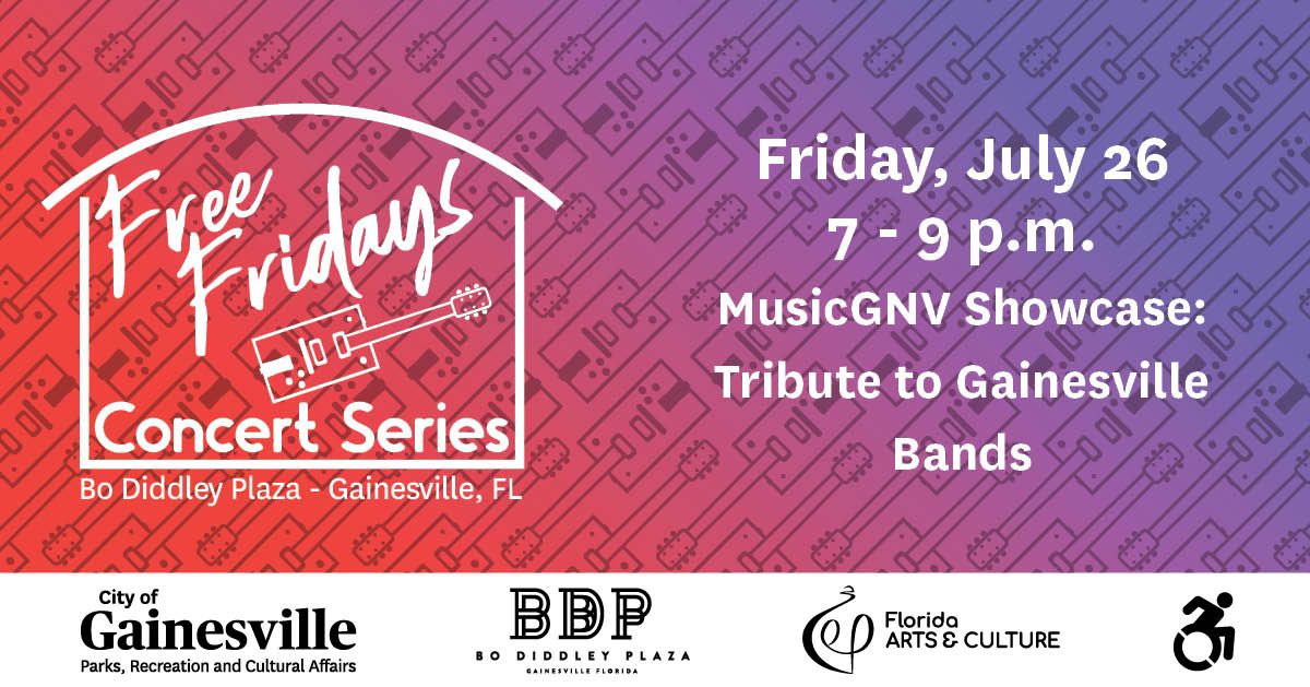 Free Fridays - MusicGNV Showcase: Tribute to Gainesville Bands