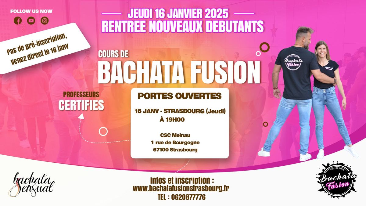 Rentr\u00e9e Nouveaux D\u00e9butants Bachata 2025 