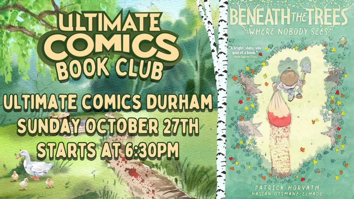 Ultimate Comics Durham Book Club October 2024 Meetinging