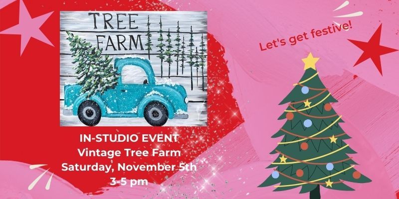 Vintage Tree Farm In-Studio Event!