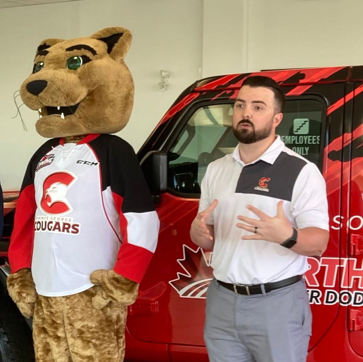 Penticton Vees at Prince George Cougars at The CN Centre