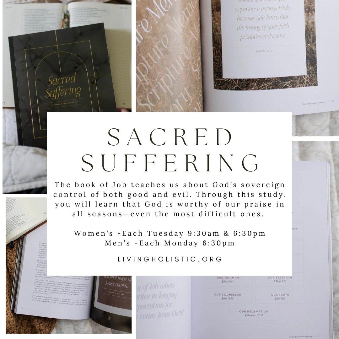 Women's Bible Study - Sacred Suffering, the story of Job