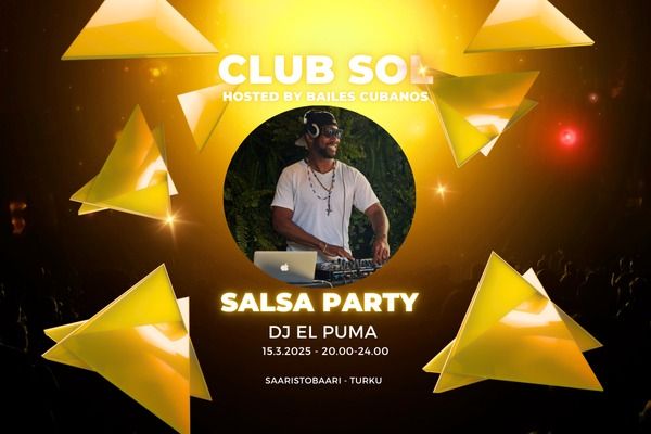 CLUB SOL Saaristobaarissa 15.3.25!