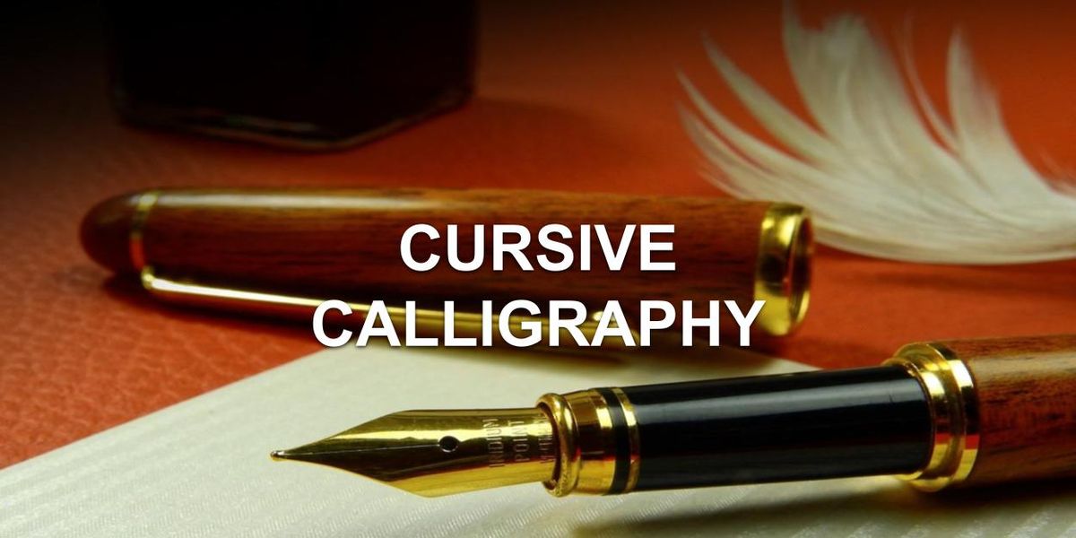 Cursive Calligraphy