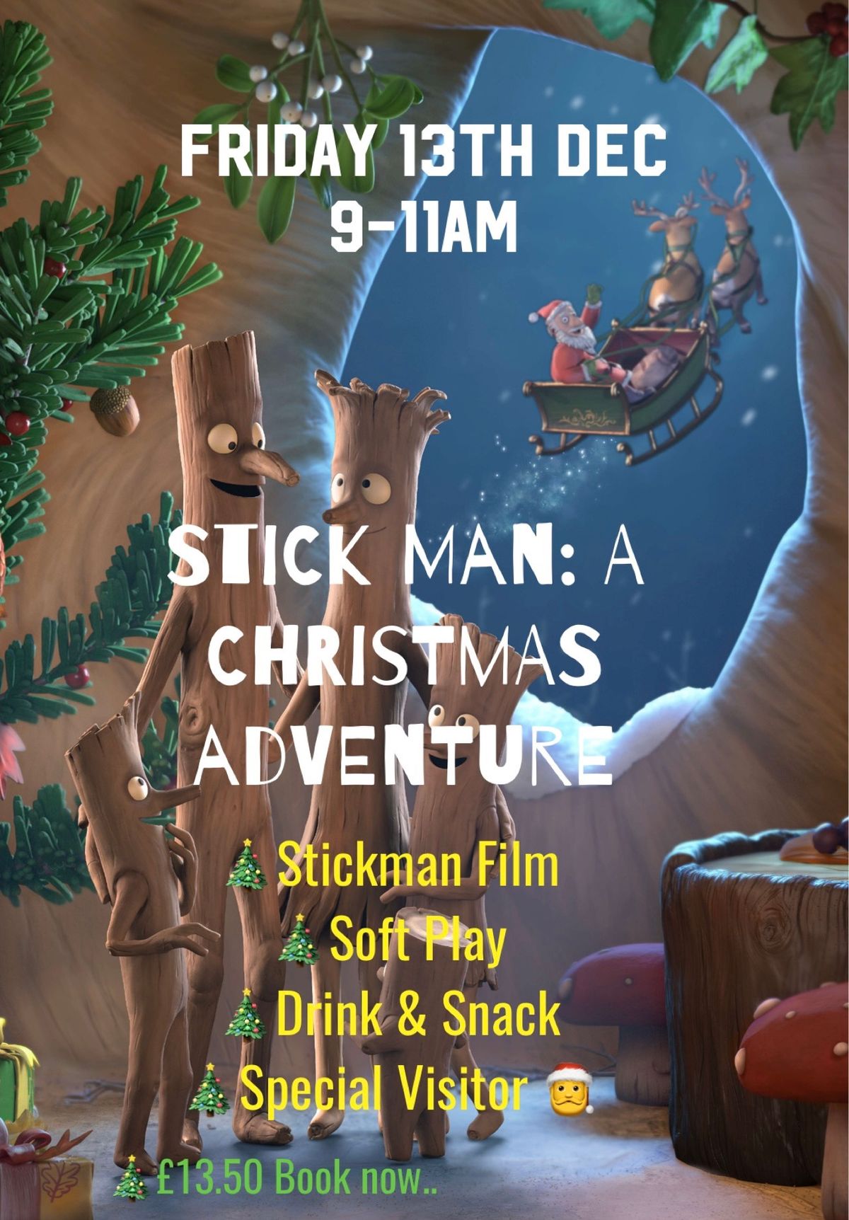 Stick Man: A Christmas Adventure