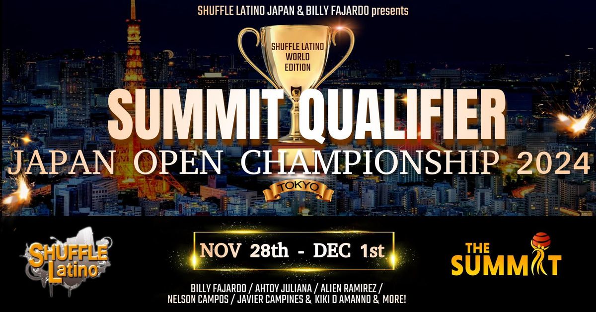 SHUFFLE LATINO WORLD EDITION 2024 -JAPAN OPEN CHAMPIONSHIP THE SAMMIT QUALIFIER-