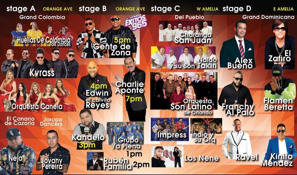 Festival Calle Orange 2022, 400 N Orange Ave, Orlando, FL 32801, United