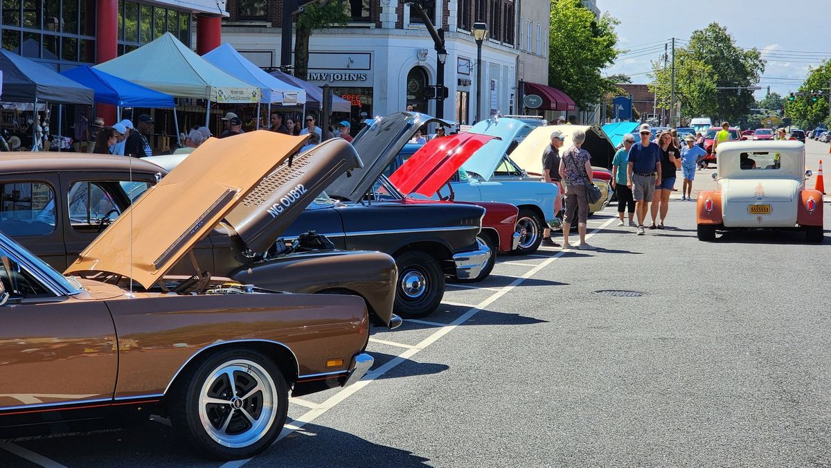 Classic Cars, Coffee, & Cones at the Portsmouth Olde Towne Farmers Market