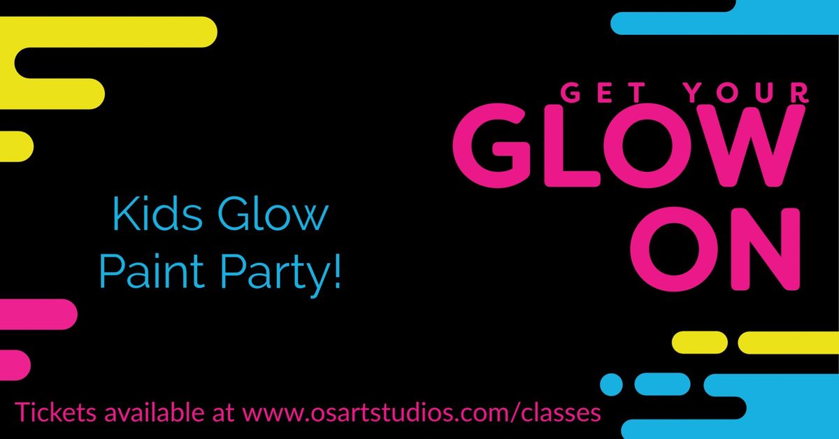 Kids Glow Paint Party