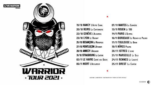 IAM | Warrior Tour 2021 - Paris