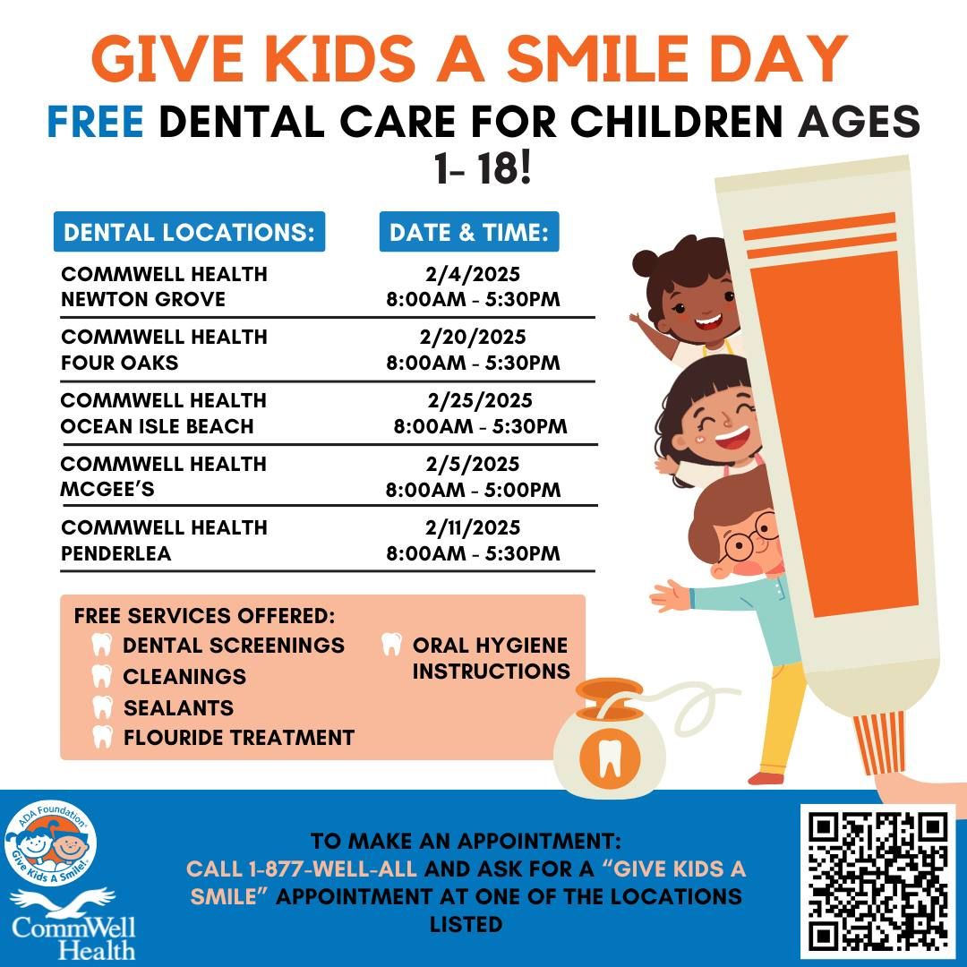 Give Kids A Smile Day 2025 - Newton Grove