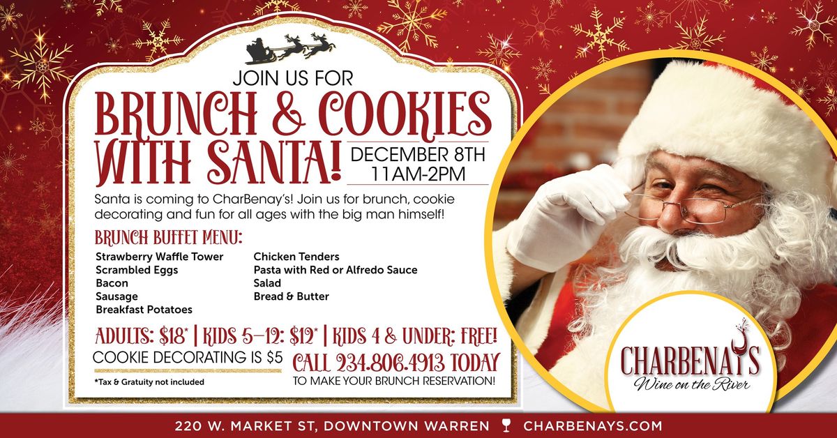 Brunch & Cookies with Santa!