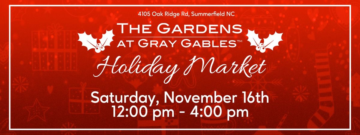 3rd Annual Holiday Market