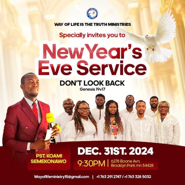 NEW YEAR EVE SERVICE 