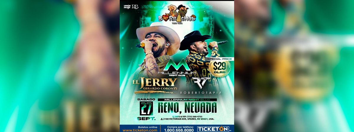 GERARDO CORONEL & ROBERTO TAPIA  in Sparks