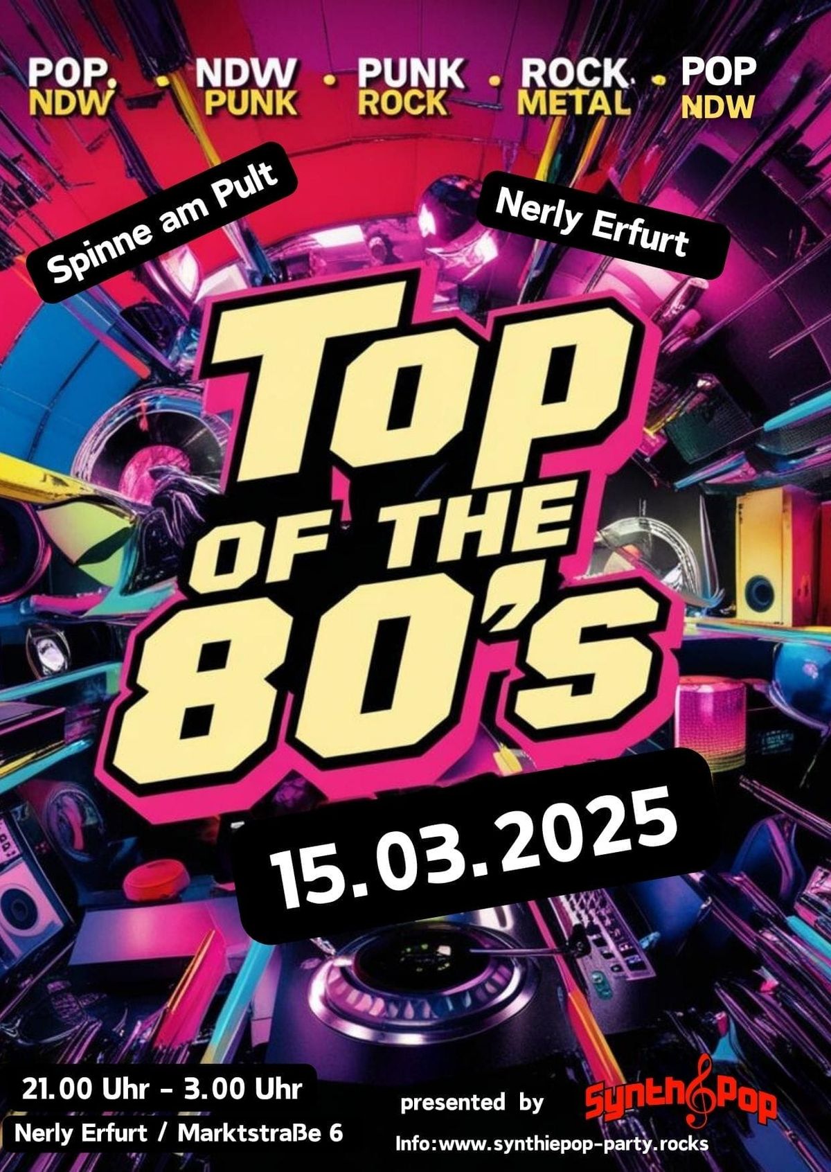 TOP OF THE 80's