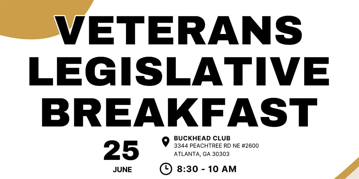 Veterans Legislative Breakfast