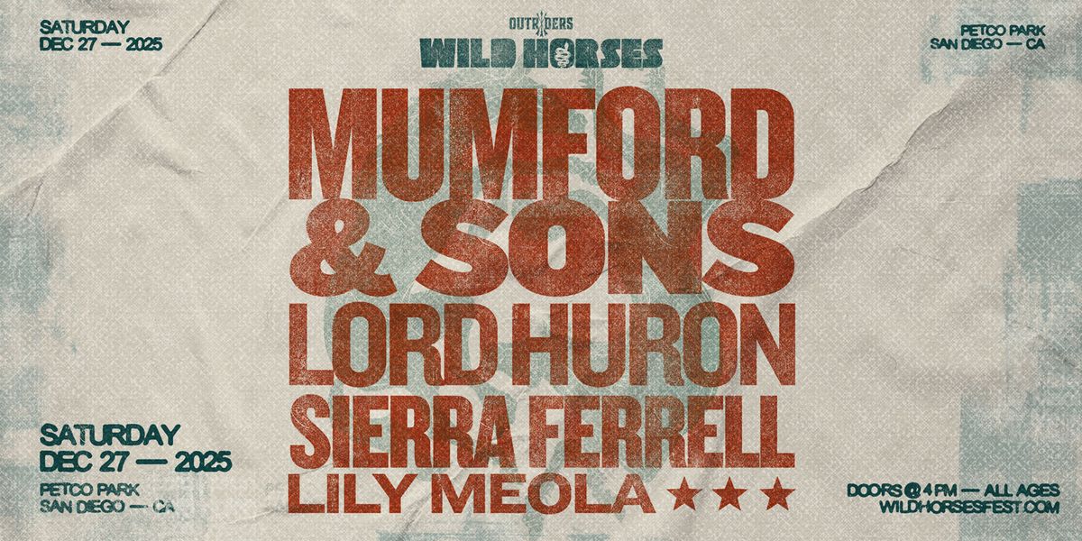Parking Wild Horses Festival with Mumford and Sons,  Lord Huron,Sierra Ferrell, and more!