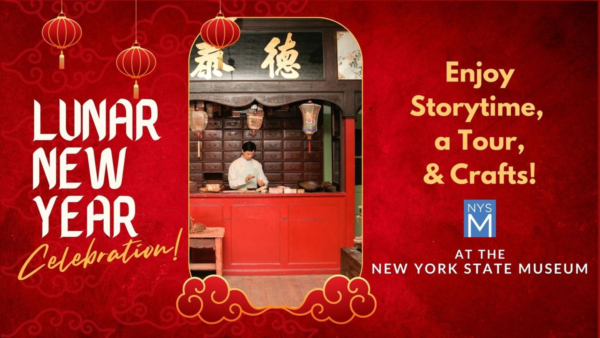 Lunar New Year Celebration: Storytime, Tour, and Craft at the NYSM