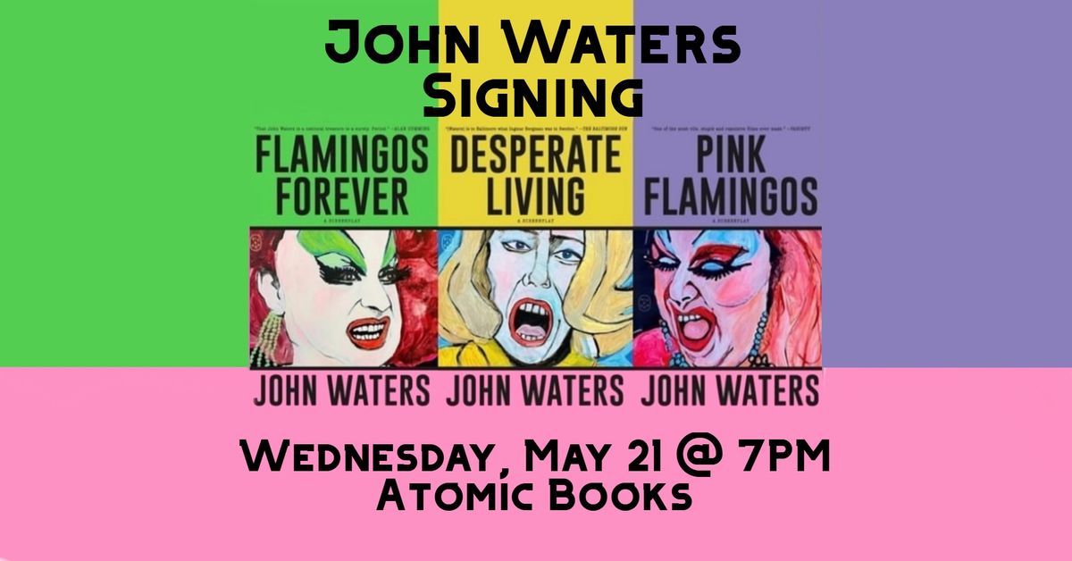 John Waters Signing