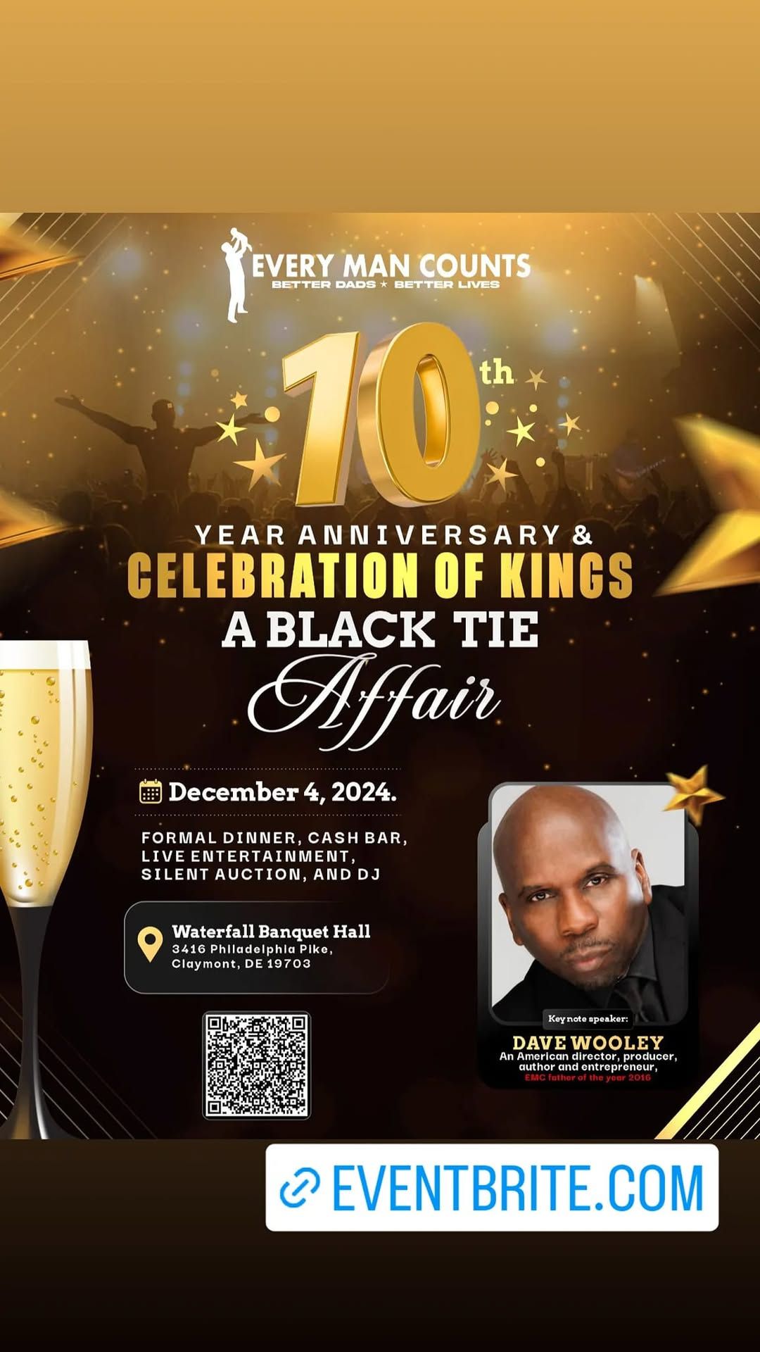 Every Man Counts 10years Anniversary & Celebration of Kings!