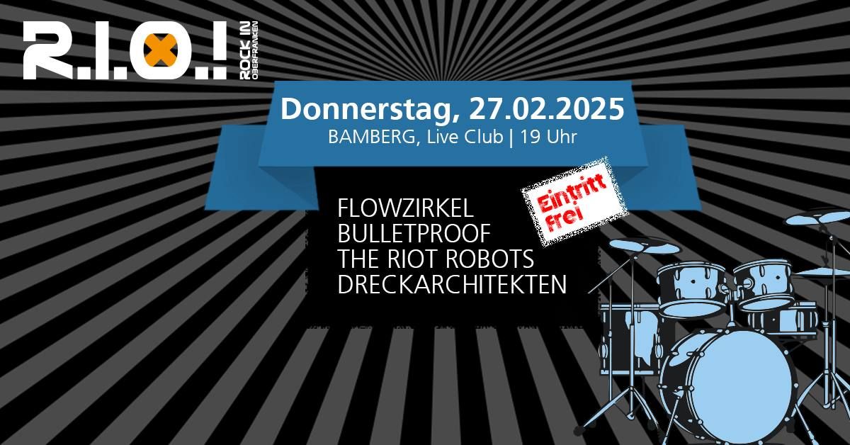 R.I.O.! Clubtour 2025 - Live Club Bamberg - Eintritt frei! 