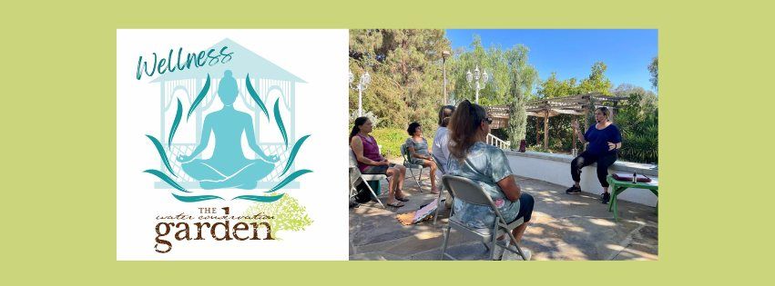 Chair Yoga in the Garden 